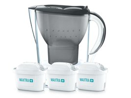 Konvice Brita Marella černá 2,4 l + 3 vodní filtry Maxtra+ Pure Performance