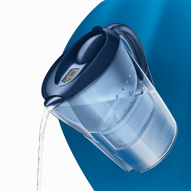 Konvice Brita Marella XL Memo modrá 3,5 l + 2x filtr Brita Maxtr