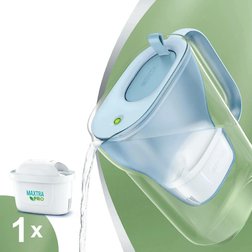 Filtrační konvice Style Eco 2,4 l, modrá  s 1 filtrem Maxtra Pro Pure Performance