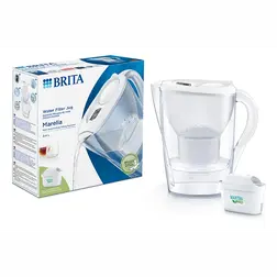 Filtrační konvice Brita Marella, 2,4 l, bílá s 1 filtrem Maxtra Pro Pure Peformance