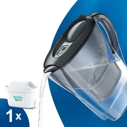 Filtrační konvice Brita Marella, 2,4 l, grafit s 1 filtrem Maxtra Pro Pure Peformance