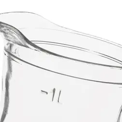 Skleněný džbán Bistro 1 l s cejchem