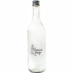 Skleněná láhev DOMÁCÍ SIRUP 0,7 l 3 ks