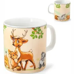 Dětský porcelánový hrnek Lesní zvířátka 225 ml