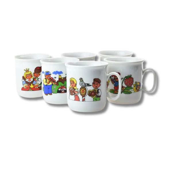 Dětský porcelánový hrnek 220 ml POHÁDKA mix