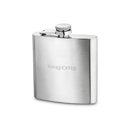 Nerezová placatka s trychtýřem 170 ml