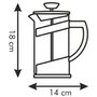 Konvice na čaj a kávu Tescoma TEO French press 0.6 l
