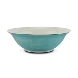 Salátová porcelánová mísa NAVA Alexandra 23 cm tyrkysová