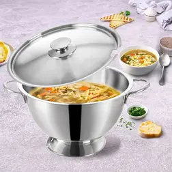 Nerezová polévková mísa Orion 4,5 l