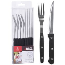 Steakový příbor BBQ Collection 8 dílů