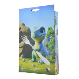 Dětský příbor Toner Baby Dino 3 díly