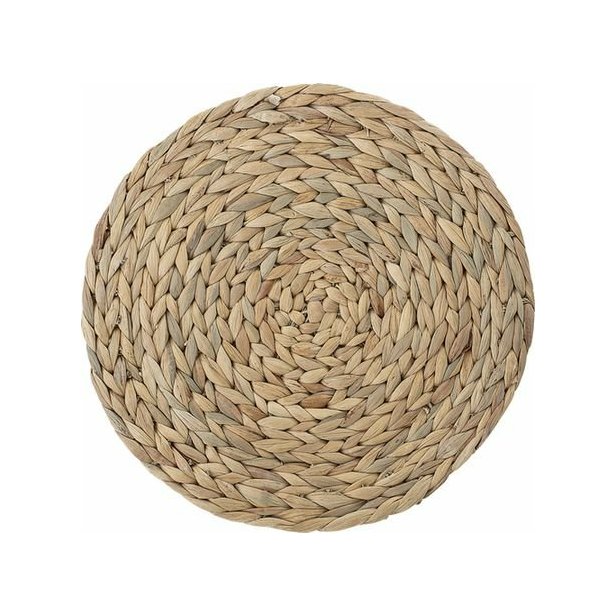 Kulaté prostírání přírodní tráva 35 cm