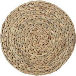 Kulaté prostírání přírodní tráva 35 cm