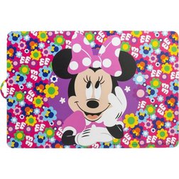 Dětské prostírání Minnie s květinami 43x28 cm