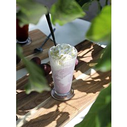 Skleněný hrnek Riffles Boston Latte 300 ml