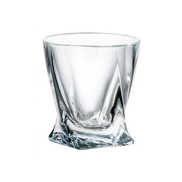 Sklenice na whisky Crystalite Bohemia QUADRO 340 ml 6 ks