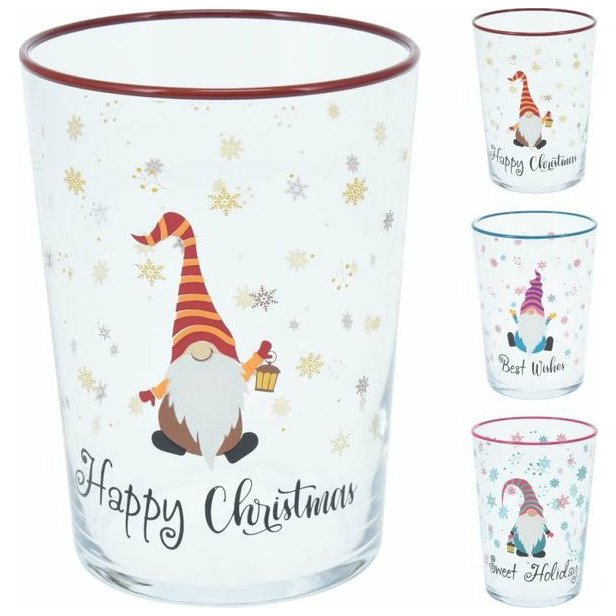 Sklenice Vánoční skřítek 510 ml