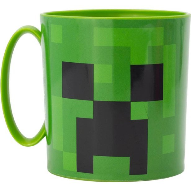 STOR Plastový hrnek Minecraft / hrneček Minecraft Creeper 350 ml