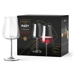 Sklenice na červené víno Bohemia Prestige Mary 600 ml 6 ks