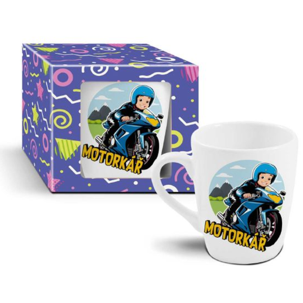 Keramický hrnek MOTORKÁŘ 340 ml