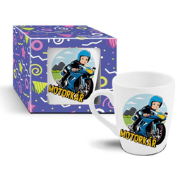 Keramický hrnek MOTORKÁŘ 340 ml