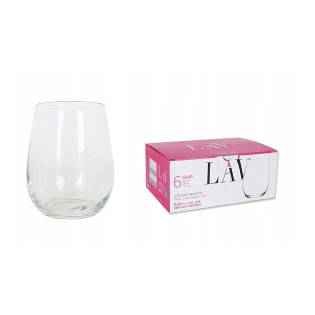 Sklenice Gaia 360 ml, 6 ks
