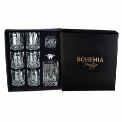 Whisky set karafa 0,75 l Bohemia Prestige Classico + 6 sklenic 300 ml