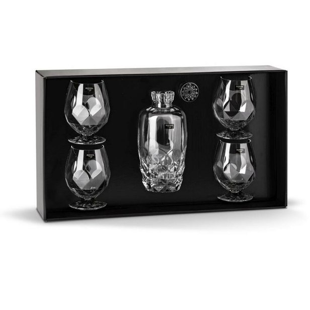 Karafa se 4 sklenicemi Bohemia Prestige Desire 1 l