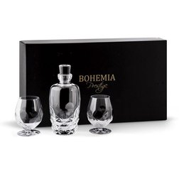 Karafa se 4 sklenicemi Bohemia Prestige Desire 1 l
