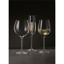 Sklenice na šampašnké Bohemia Prestige Lucy 270 ml 6 ks