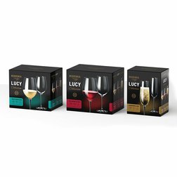 Sklenice na šampašnké Bohemia Prestige Lucy 270 ml 6 ks
