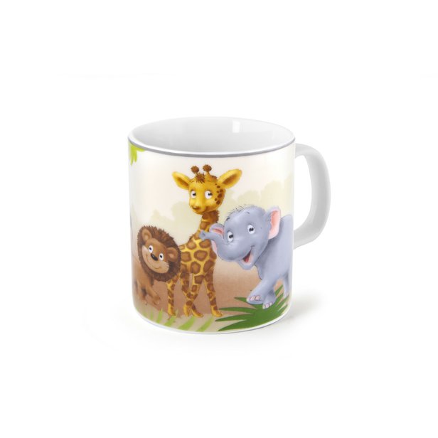 Dětský porcelánový hrníček Afrika 225 ml