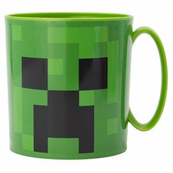 Dětský hrnek MINECRAFT 350 ml, zelený, plast