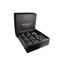 Whisky set karafa 0,85 l Bohemia Prestige Elegante + 6 sklenic 340 ml