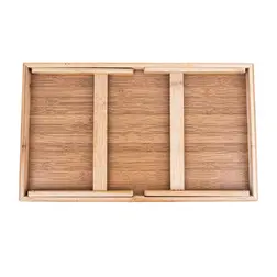 Skládací servírovací tác do postele bambus Orion 50 × 30 cm