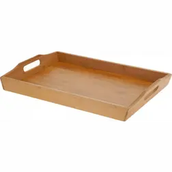 Servírovací podnos bambusový 43 × 29 × 5 cm s držadly
