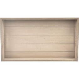 Dřevěný servírovací podnos Living 34x20x4,5 cm