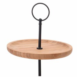 Servírovací stojan bambusový 3 patra