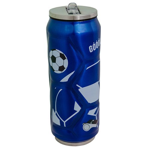 Termohrnek plechovka Orion fotbal Modrá