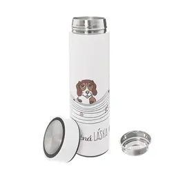 Termoska plechovka Orion NEKONEČNÁ LÁSKA pes 400 ml