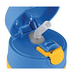 Kojenecká termoska s brčkem Thermos Foogo 290 ml modrá