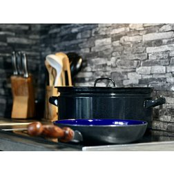 Smaltovaný hrnec Belis Gastro 30 l, 40 cm