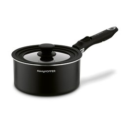 Sada hrnců s odnímatelnou rukojetí Konighoffer Spinel Black 5 ks