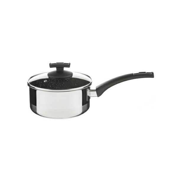 Nerezový rendlík s rukojetí Kolimax CERAMMAX PRO COMFORT 18 cm 2 l černý granit