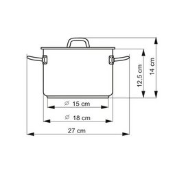 Hrnec Kolimax Precise 18 cm, 3 l