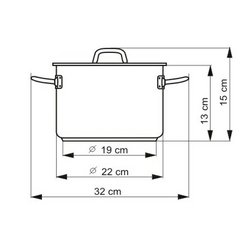 Hrnec Kolimax Precise 22 cm, 4,5 l