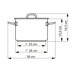 Hrnec Kolimax Precise 26 cm, 6,5 l