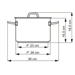 Hrnec Kolimax Precise 26 cm, 8 l