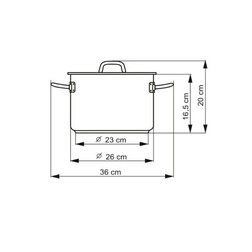 Hrnec Kolimax Ideal s poklicí 26 cm, 8 l