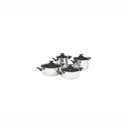 Sada nádobí Kolimax CERAMMAX PRO COMFORT 8 dílů černý granit